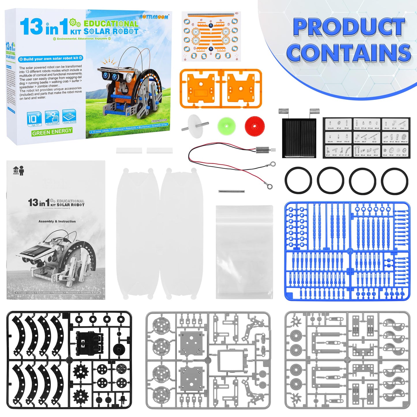 ROBOT EDUCATIVO STEM 13-in-1