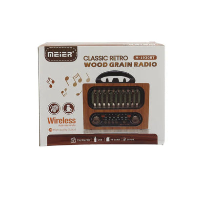 PARLANTE BLUETOOTH MELODY RETRO