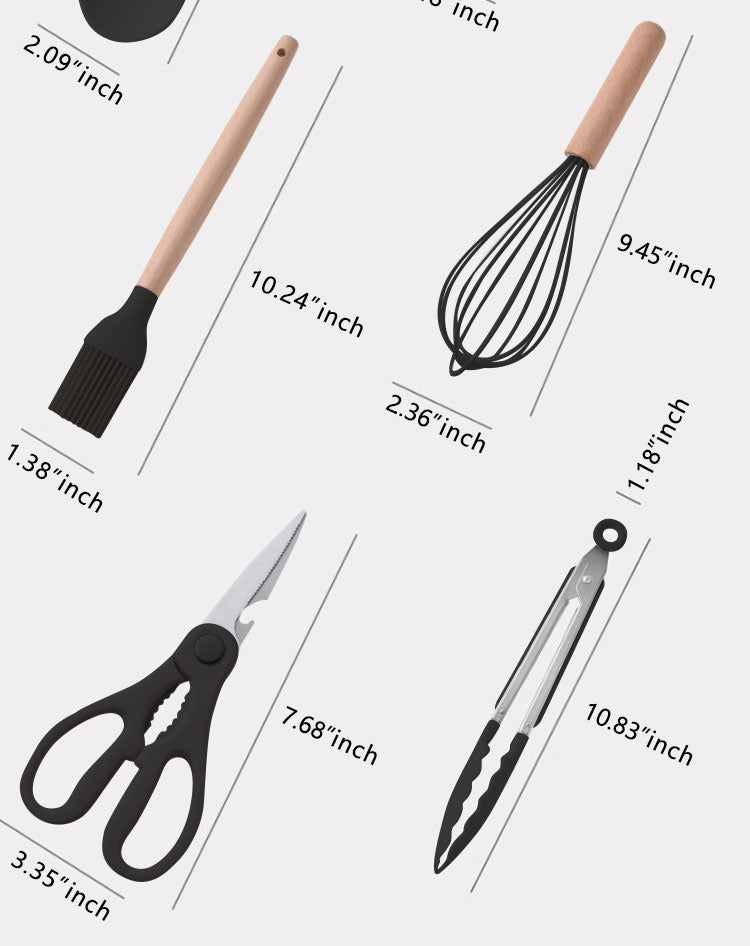 Utensilios en silicona para cocina