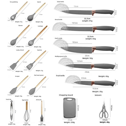 Utensilios en silicona para cocina